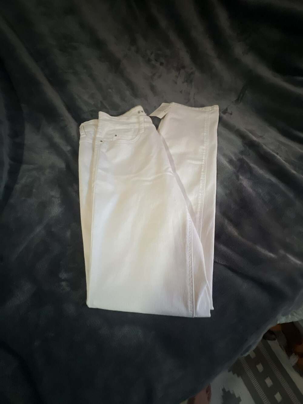 Mac Dream Jeans Wendy Foster Montecito Straight Leg White Jeans Size 6